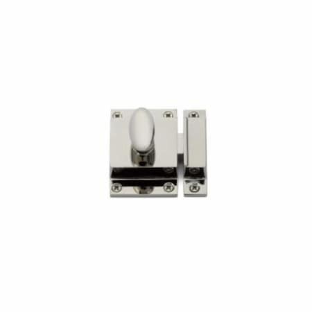 Patioplus 2.25 x 2 in. Cabinet Latch, Bright Nickel PA3240006